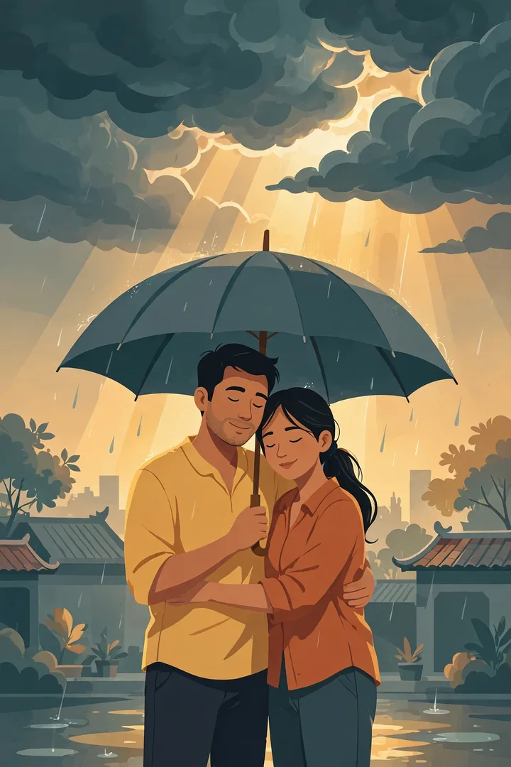 Bìa sách Khi Sóng Gió Ập Đến